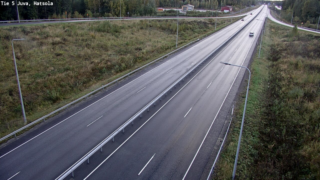 Weather Camera Image Road 5 Juva, Hatsola, Juva, Etelä-Savo