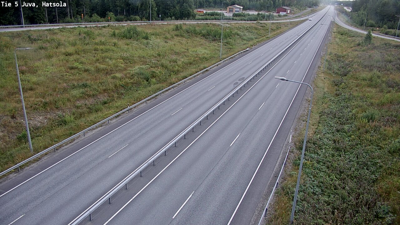 Weather Camera Image Road 5 Juva, Hatsola, Juva, Etelä-Savo