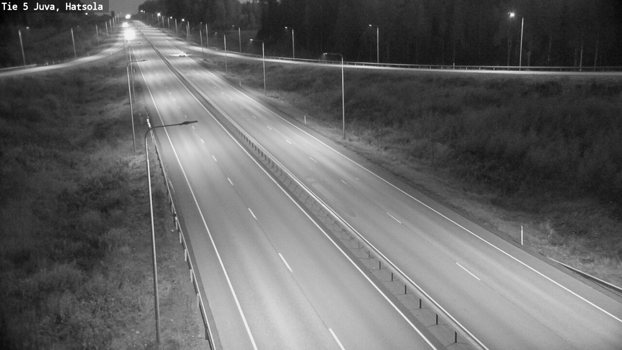 Weather Camera Image Väg 5 Juva, Hatsola, Juva, Etelä-Savo