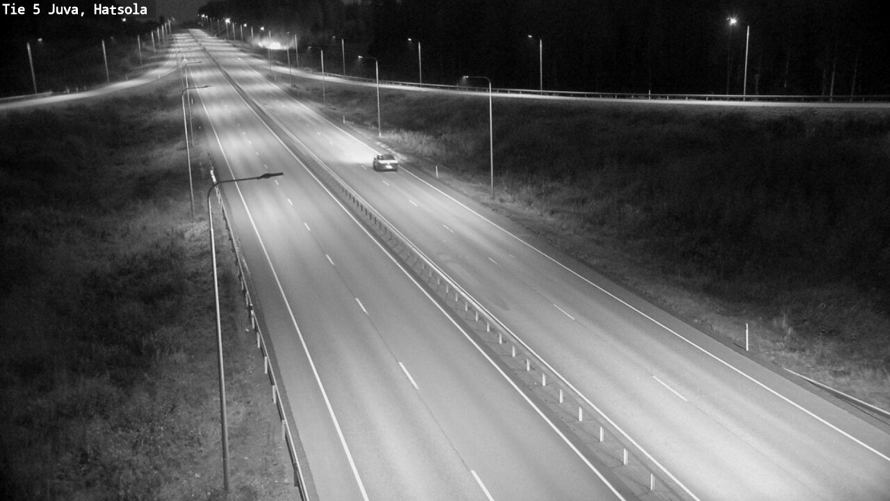 Weather Camera Image Väg 5 Juva, Hatsola, Juva, Etelä-Savo