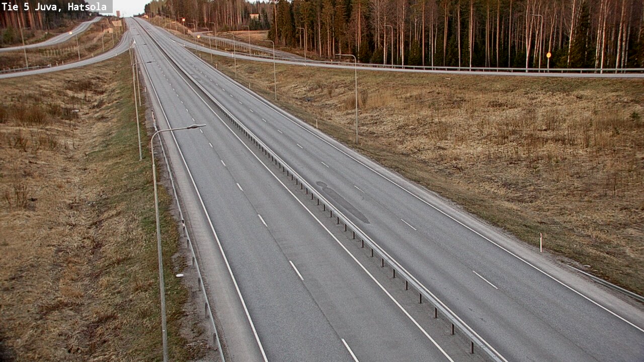 Weather Camera Image Road 5 Juva, Hatsola, Juva, Etelä-Savo