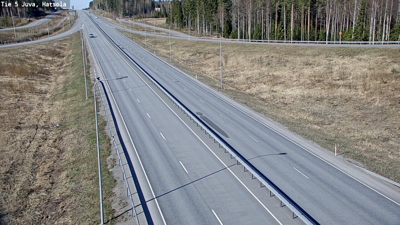 Weather Camera Image Road 5 Juva, Hatsola, Juva, Etelä-Savo