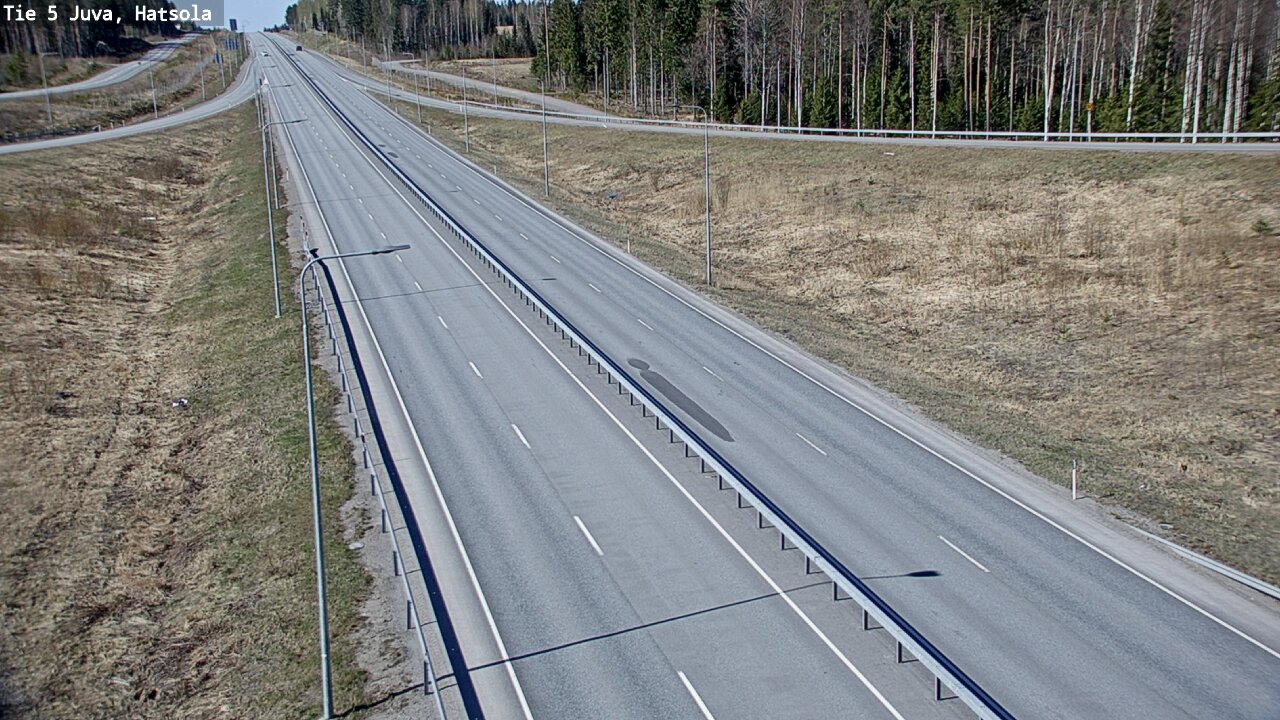 Weather Camera Image Road 5 Juva, Hatsola, Juva, Etelä-Savo