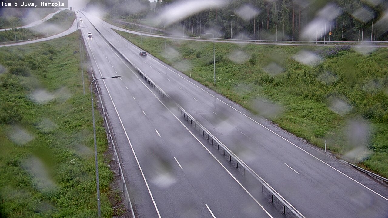 Weather Camera Image Väg 5 Juva, Hatsola, Juva, Etelä-Savo