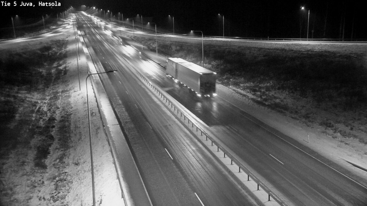 Weather Camera Image Väg 5 Juva, Hatsola, Juva, Etelä-Savo