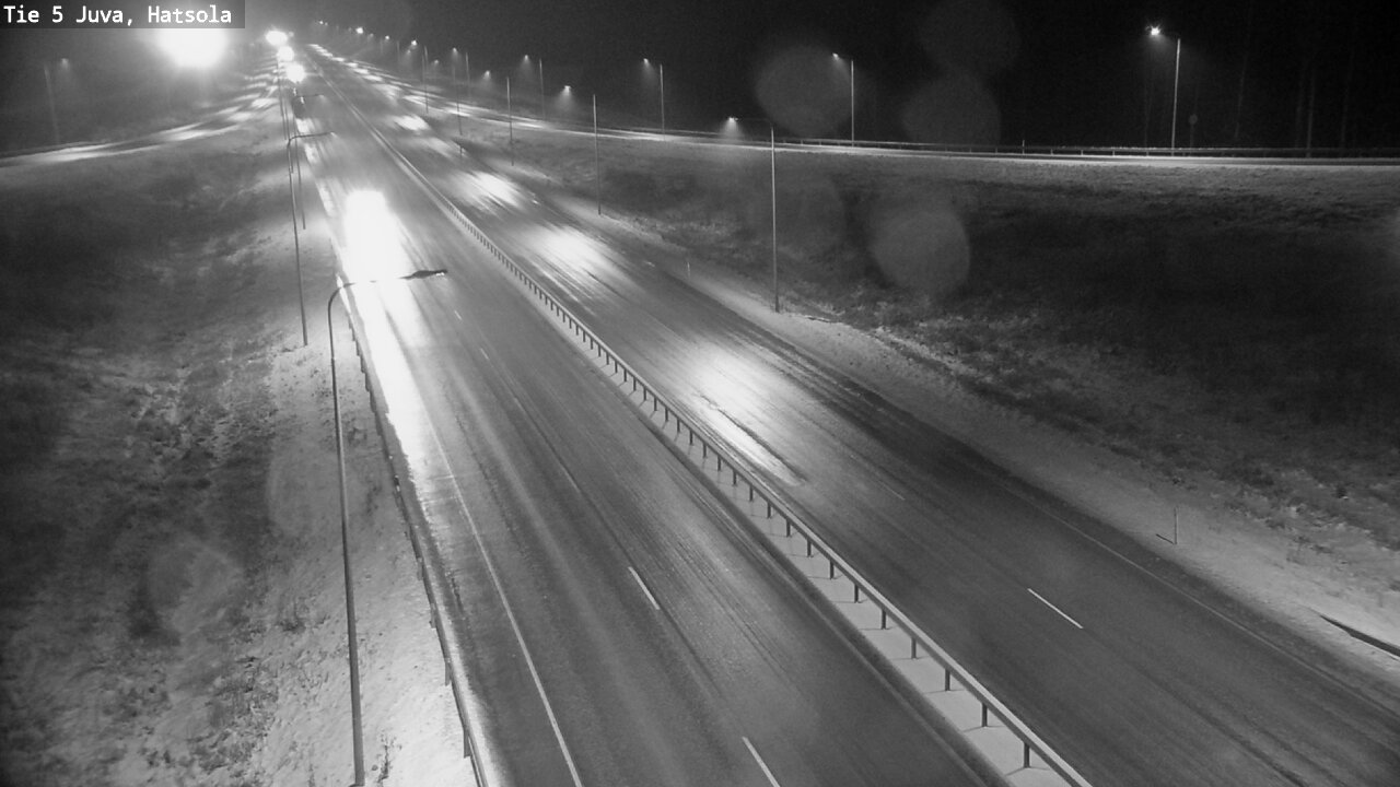Weather Camera Image Väg 5 Juva, Hatsola, Juva, Etelä-Savo