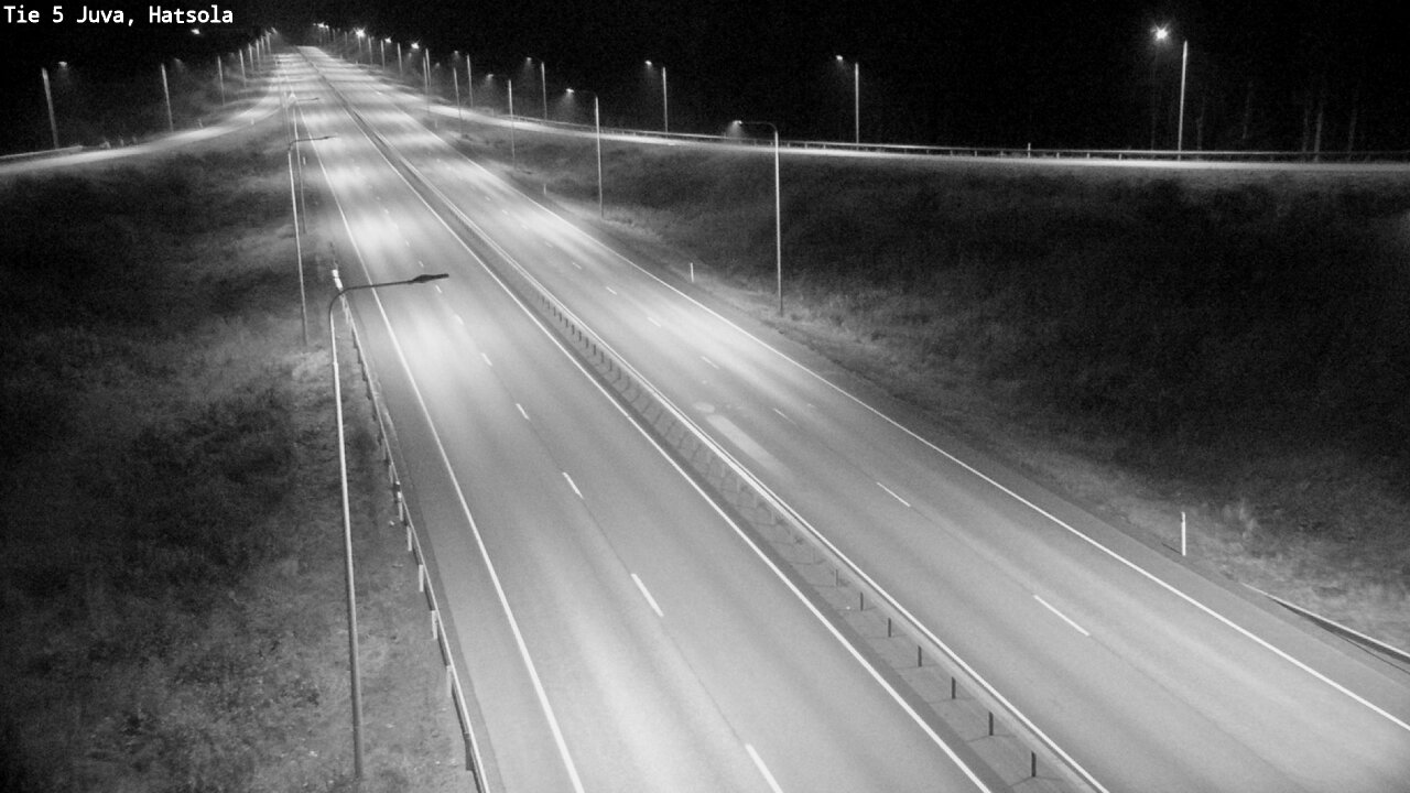 Weather Camera Image Väg 5 Juva, Hatsola, Juva, Etelä-Savo