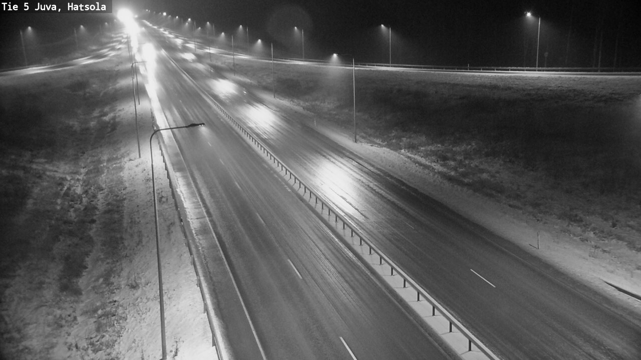 Weather Camera Image Väg 5 Juva, Hatsola, Juva, Etelä-Savo