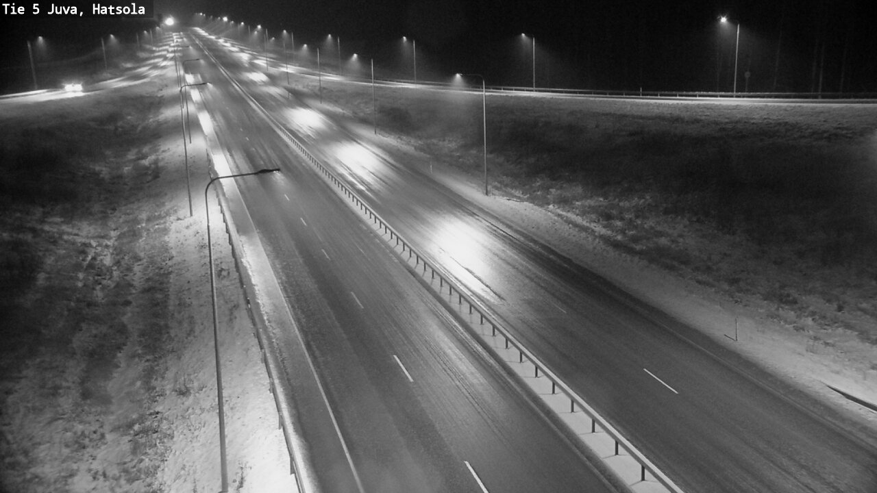 Weather Camera Image Väg 5 Juva, Hatsola, Juva, Etelä-Savo