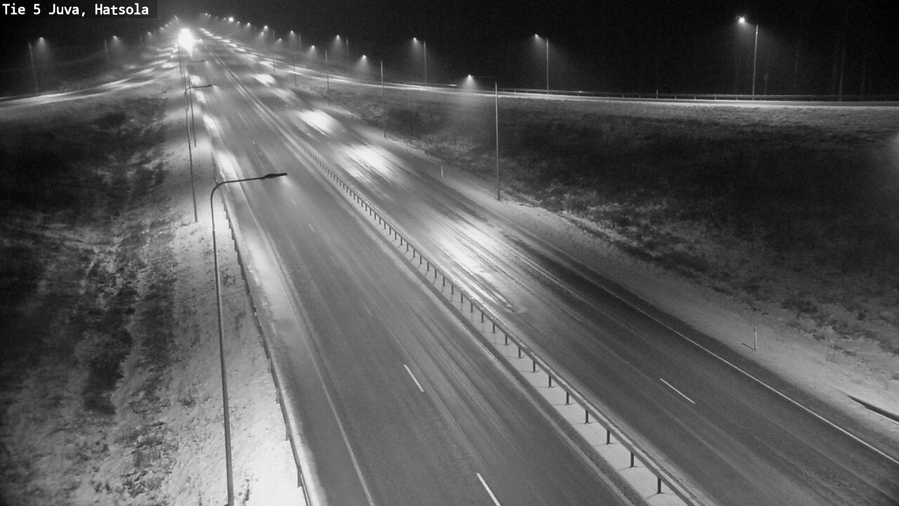 Weather Camera Image Väg 5 Juva, Hatsola, Juva, Etelä-Savo