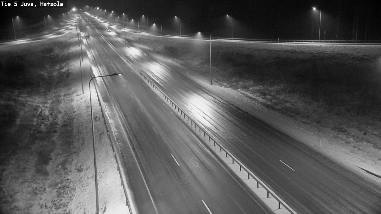Weather Camera Image Väg 5 Juva, Hatsola, Juva, Etelä-Savo