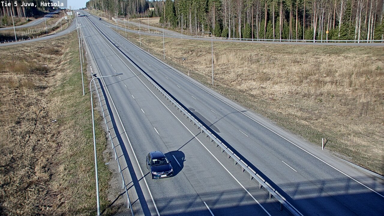 Weather Camera Image Road 5 Juva, Hatsola, Juva, Etelä-Savo