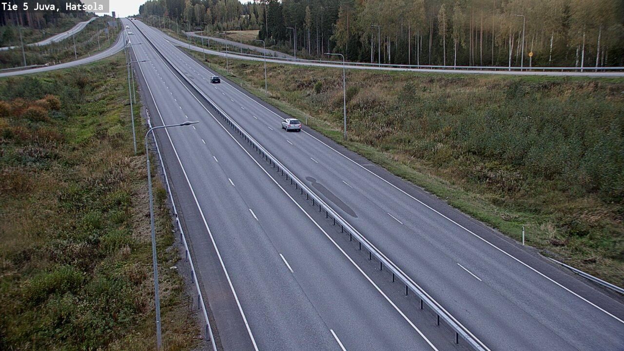 Weather Camera Image Road 5 Juva, Hatsola, Juva, Etelä-Savo