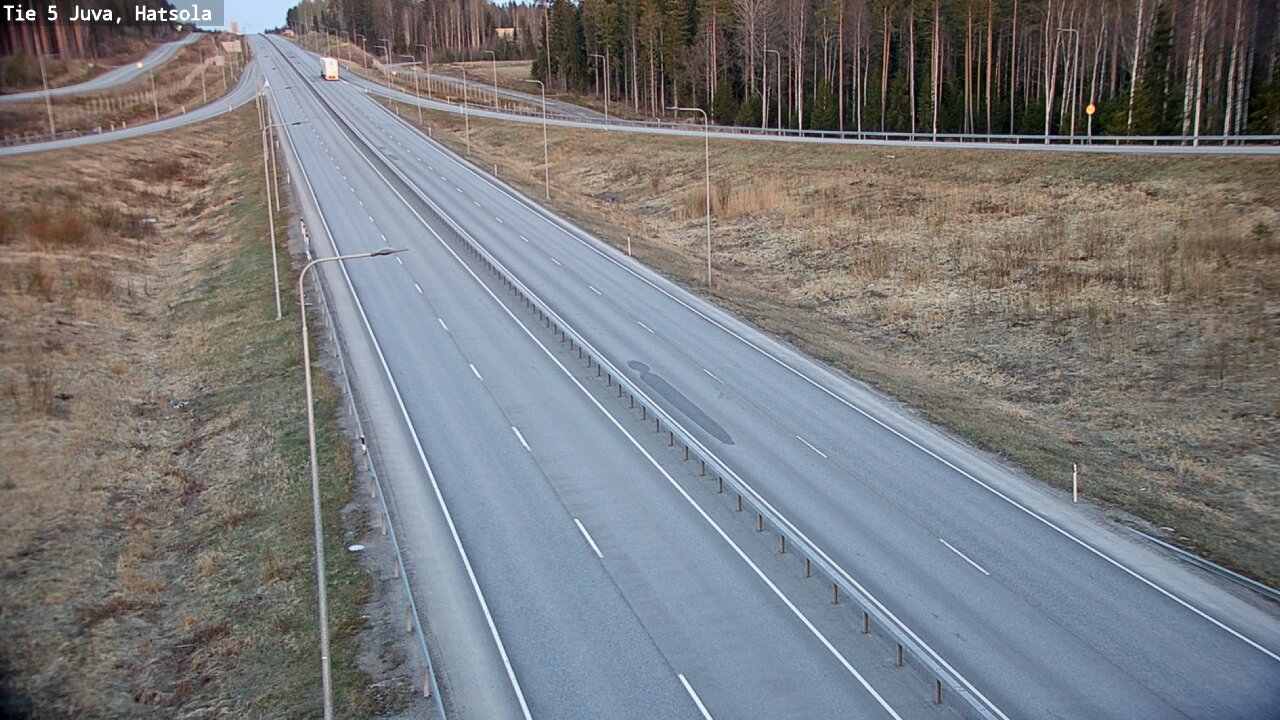 Weather Camera Image Road 5 Juva, Hatsola, Juva, Etelä-Savo