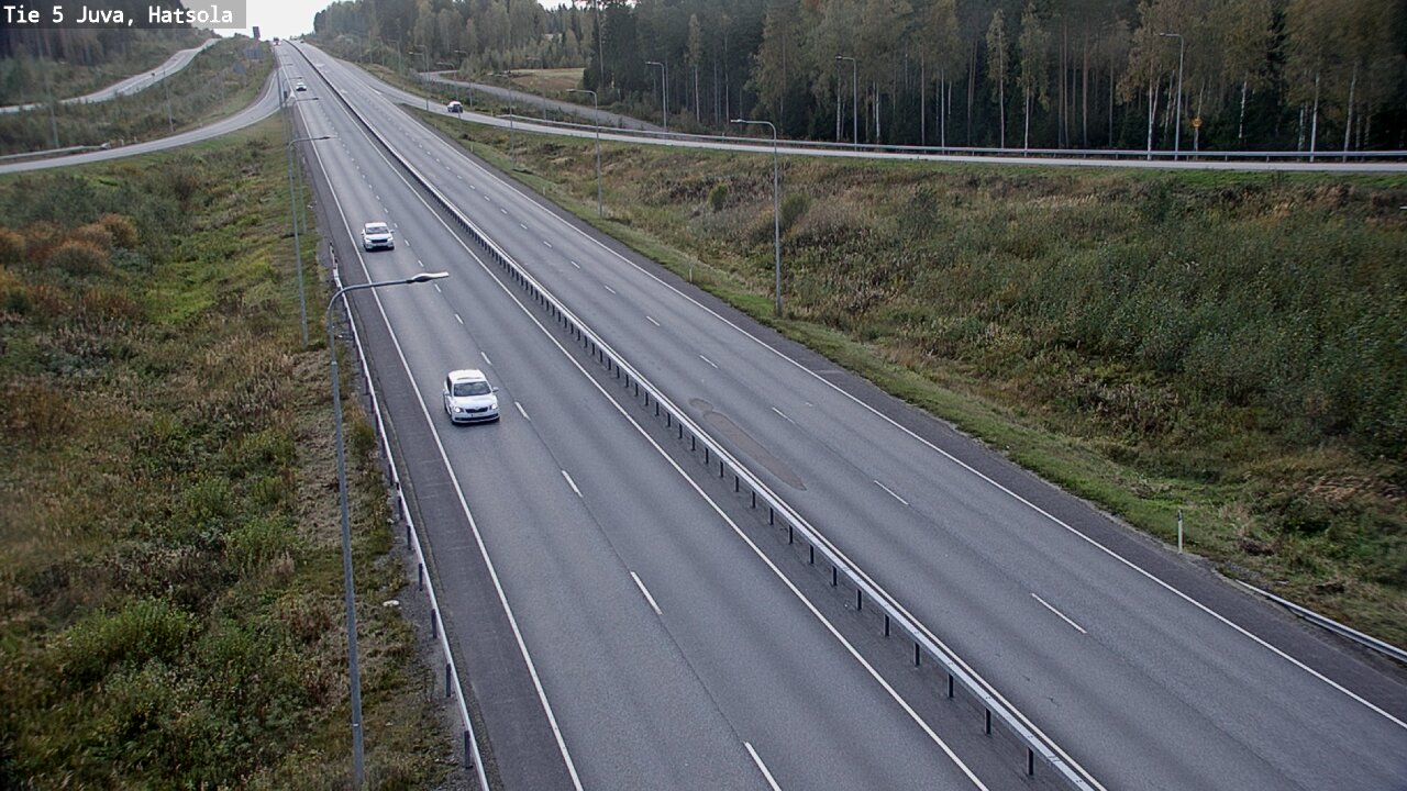 Weather Camera Image Road 5 Juva, Hatsola, Juva, Etelä-Savo