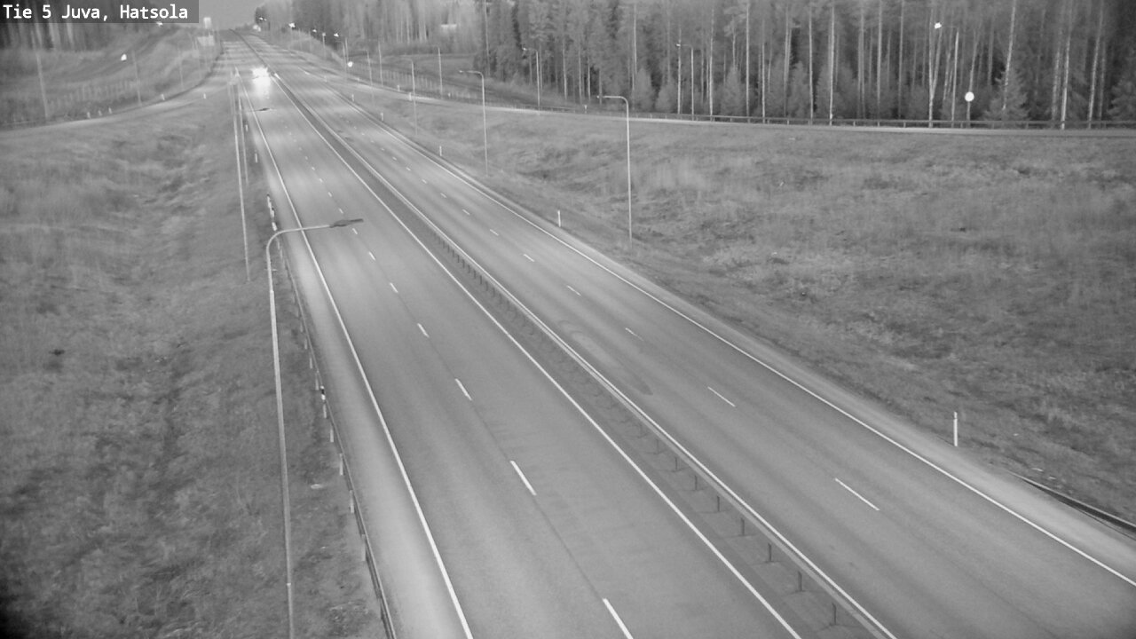 Weather Camera Image Road 5 Juva, Hatsola, Juva, Etelä-Savo