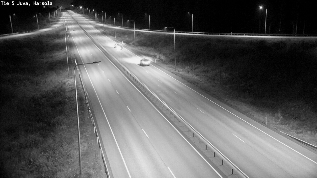 Weather Camera Image Väg 5 Juva, Hatsola, Juva, Etelä-Savo