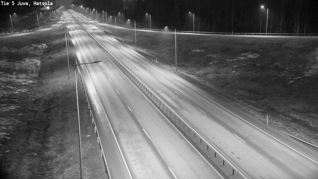 Weather Camera Image Road 5 Juva, Hatsola, Juva, Etelä-Savo