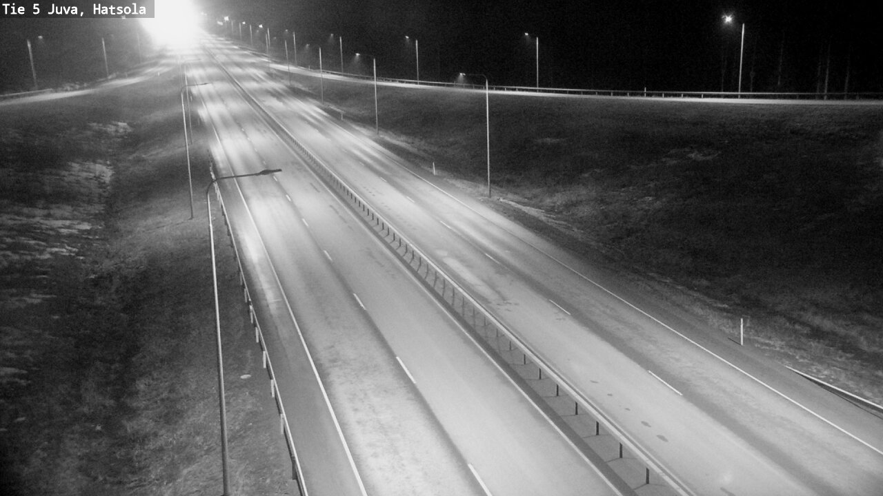 Weather Camera Image Road 5 Juva, Hatsola, Juva, Etelä-Savo