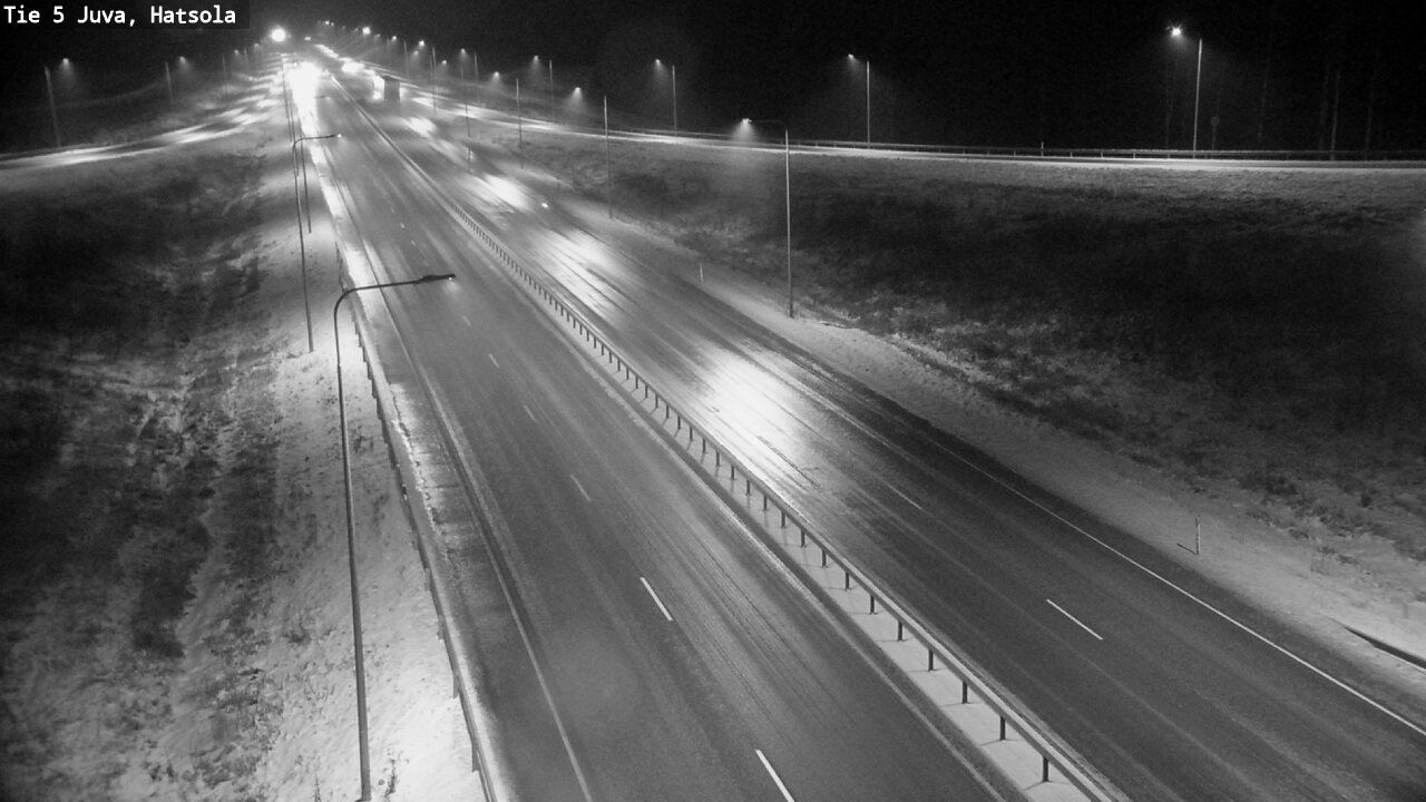 Weather Camera Image Väg 5 Juva, Hatsola, Juva, Etelä-Savo