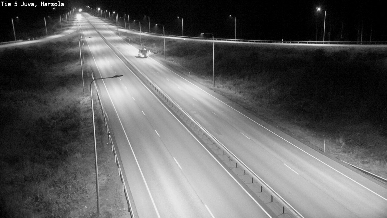 Weather Camera Image Väg 5 Juva, Hatsola, Juva, Etelä-Savo