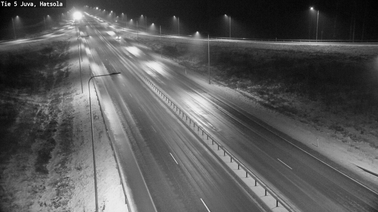 Weather Camera Image Väg 5 Juva, Hatsola, Juva, Etelä-Savo