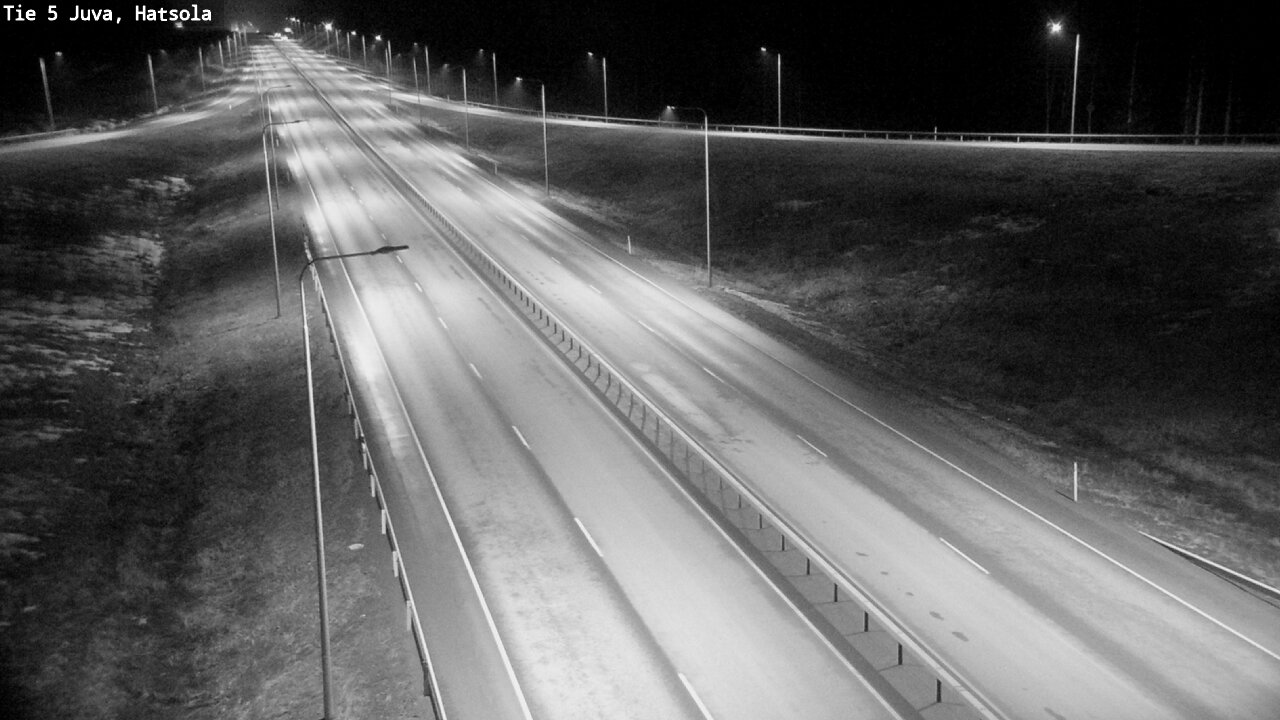 Weather Camera Image Road 5 Juva, Hatsola, Juva, Etelä-Savo