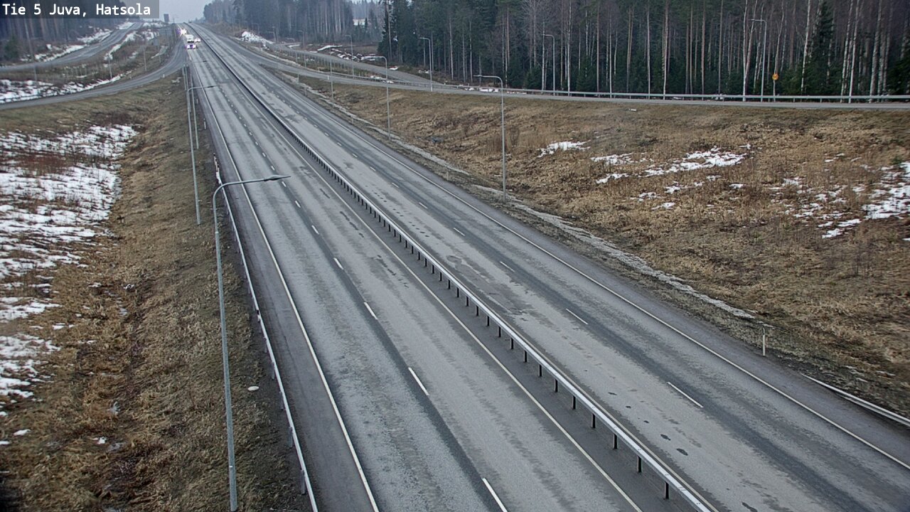 Weather Camera Image Road 5 Juva, Hatsola, Juva, Etelä-Savo