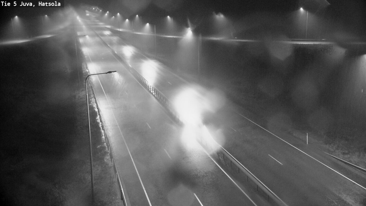 Weather Camera Image Väg 5 Juva, Hatsola, Juva, Etelä-Savo