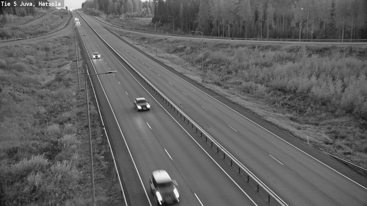 Weather Camera Image Väg 5 Juva, Hatsola, Juva, Etelä-Savo