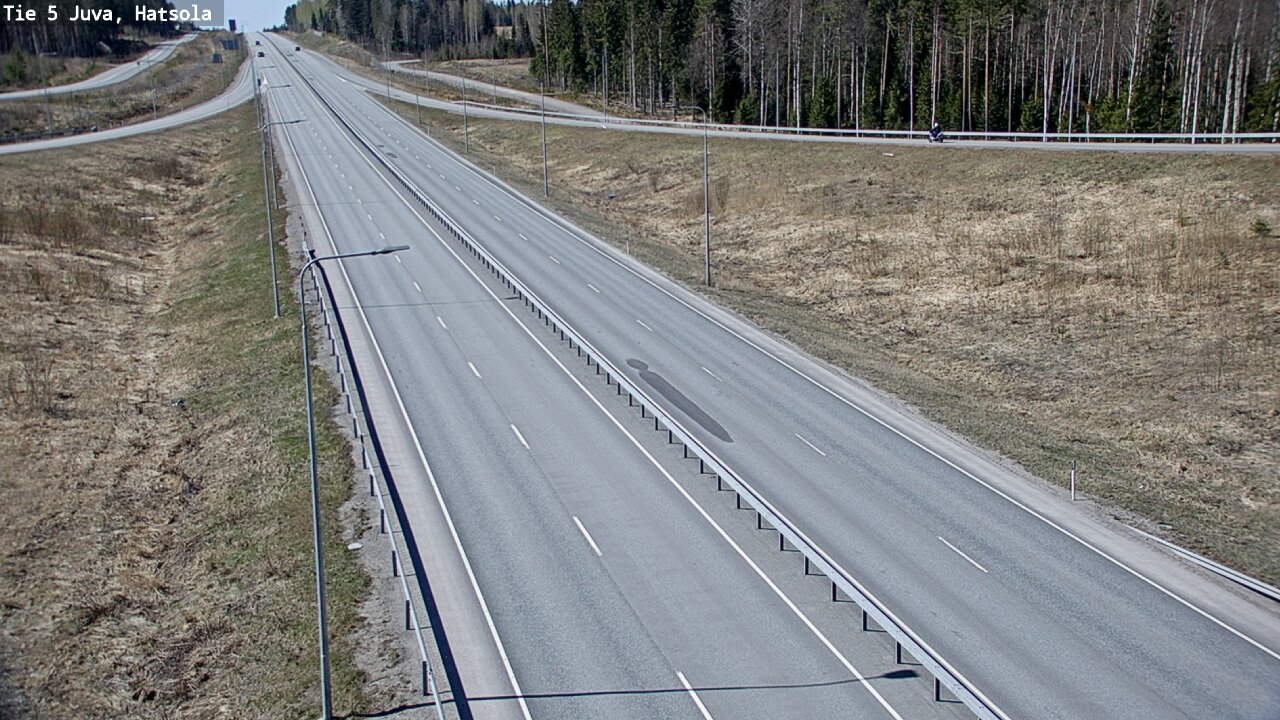 Weather Camera Image Road 5 Juva, Hatsola, Juva, Etelä-Savo