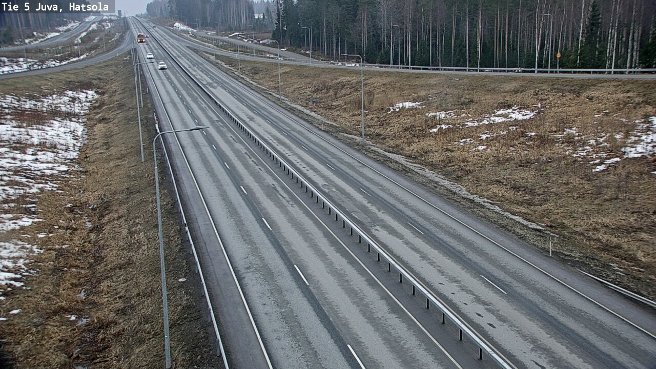 Weather Camera Image Road 5 Juva, Hatsola, Juva, Etelä-Savo