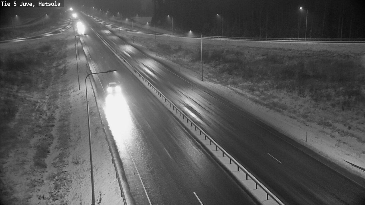 Weather Camera Image Väg 5 Juva, Hatsola, Juva, Etelä-Savo