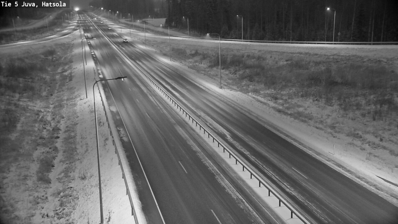 Weather Camera Image Väg 5 Juva, Hatsola, Juva, Etelä-Savo