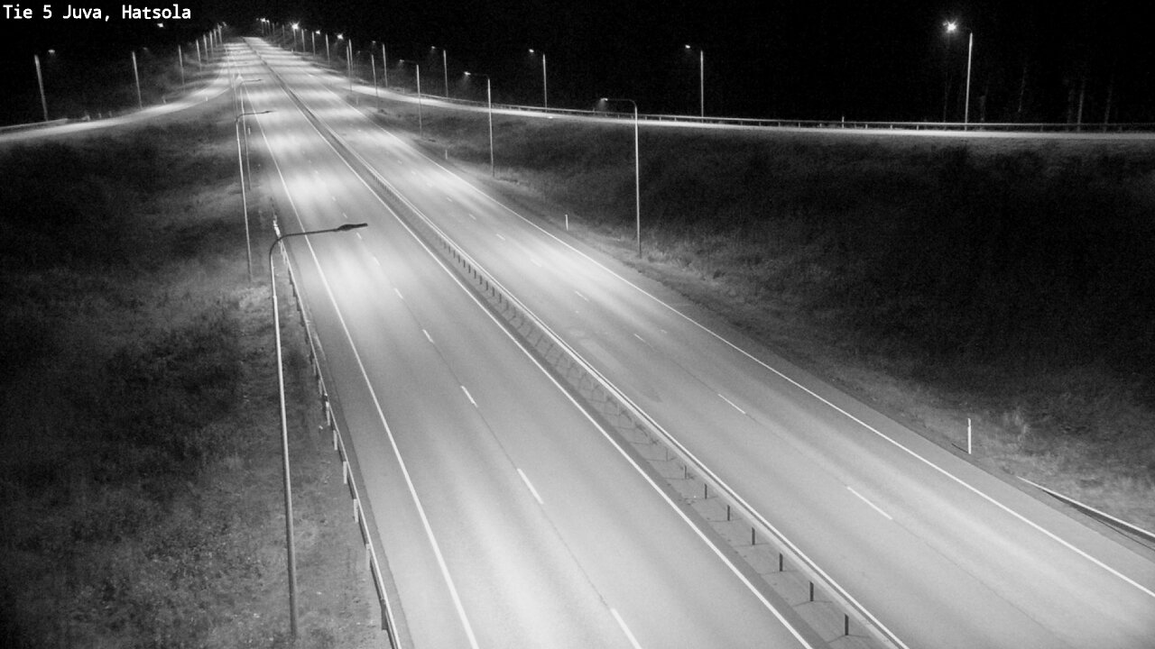 Weather Camera Image Väg 5 Juva, Hatsola, Juva, Etelä-Savo