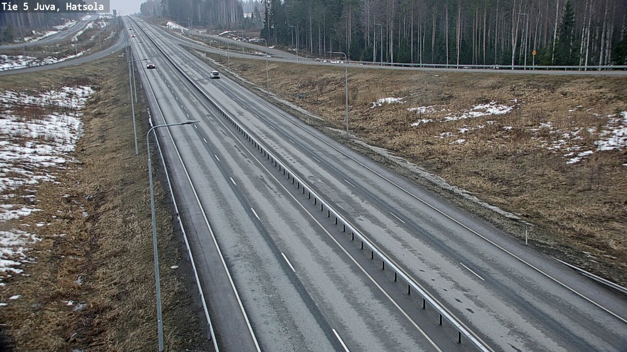 Weather Camera Image Road 5 Juva, Hatsola, Juva, Etelä-Savo