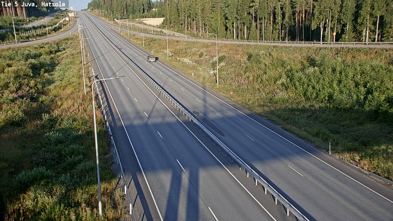 Weather Camera Image Road 5 Juva, Hatsola, Juva, Etelä-Savo