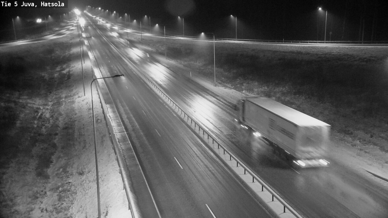 Weather Camera Image Väg 5 Juva, Hatsola, Juva, Etelä-Savo