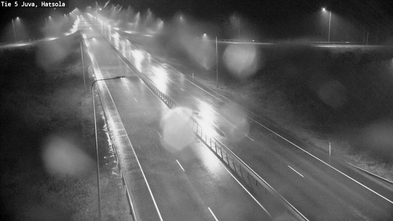 Weather Camera Image Väg 5 Juva, Hatsola, Juva, Etelä-Savo