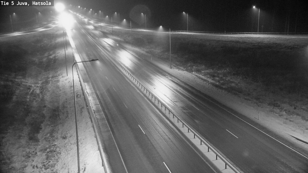 Weather Camera Image Väg 5 Juva, Hatsola, Juva, Etelä-Savo
