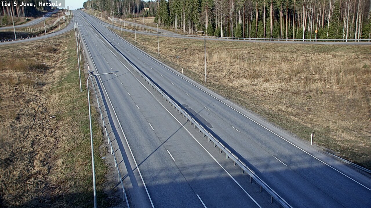 Weather Camera Image Road 5 Juva, Hatsola, Juva, Etelä-Savo