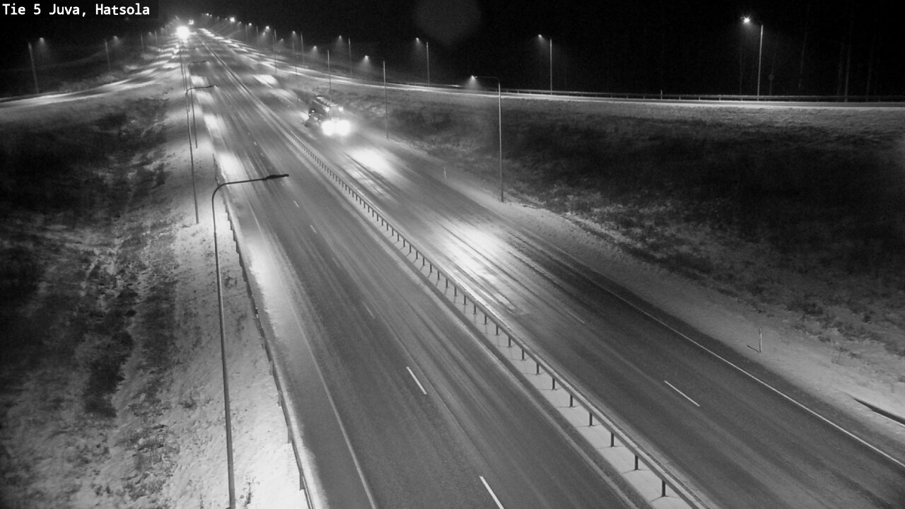 Weather Camera Image Väg 5 Juva, Hatsola, Juva, Etelä-Savo