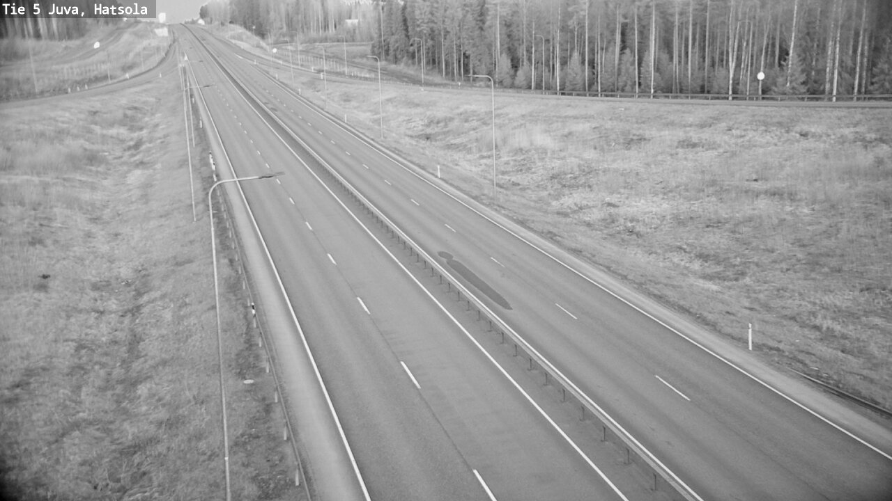 Weather Camera Image Road 5 Juva, Hatsola, Juva, Etelä-Savo