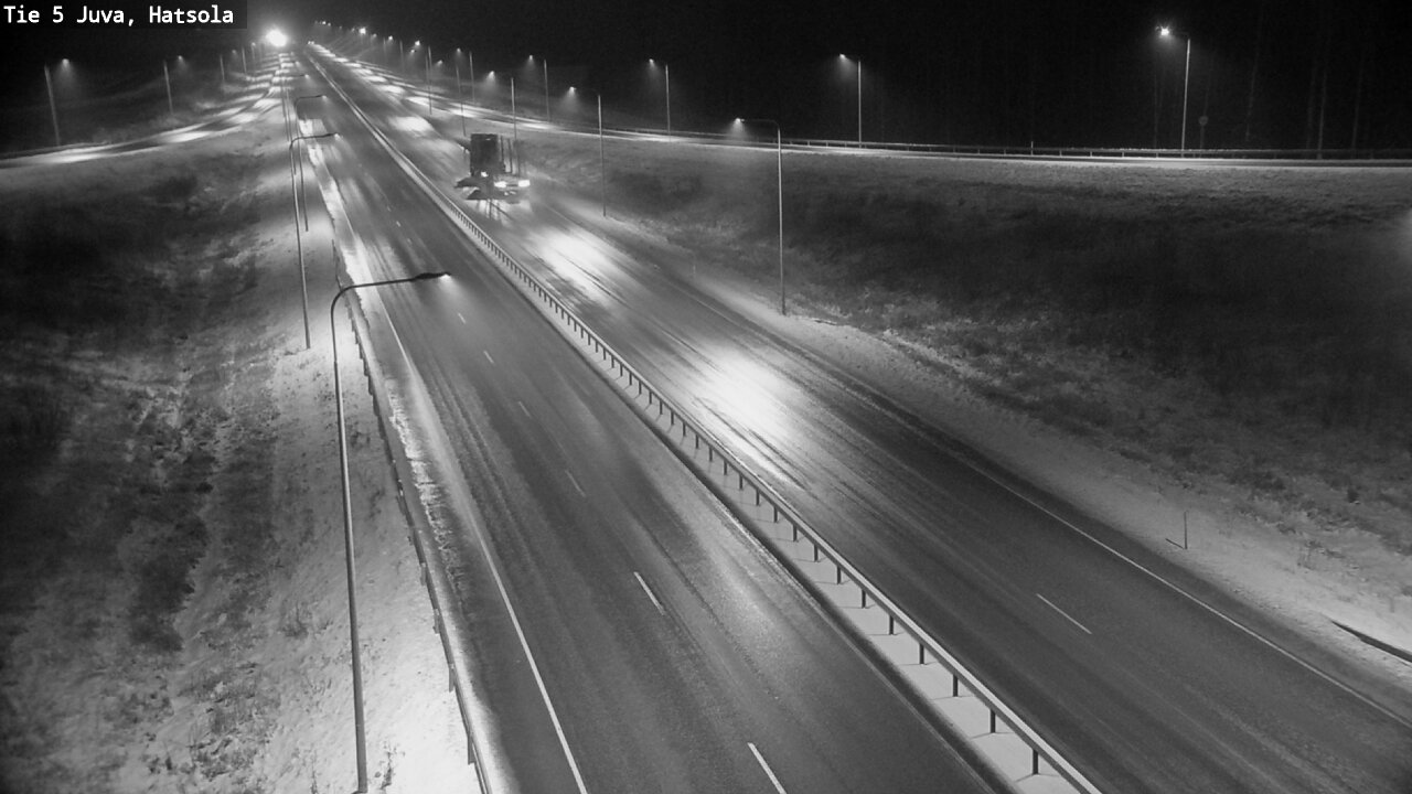 Weather Camera Image Väg 5 Juva, Hatsola, Juva, Etelä-Savo