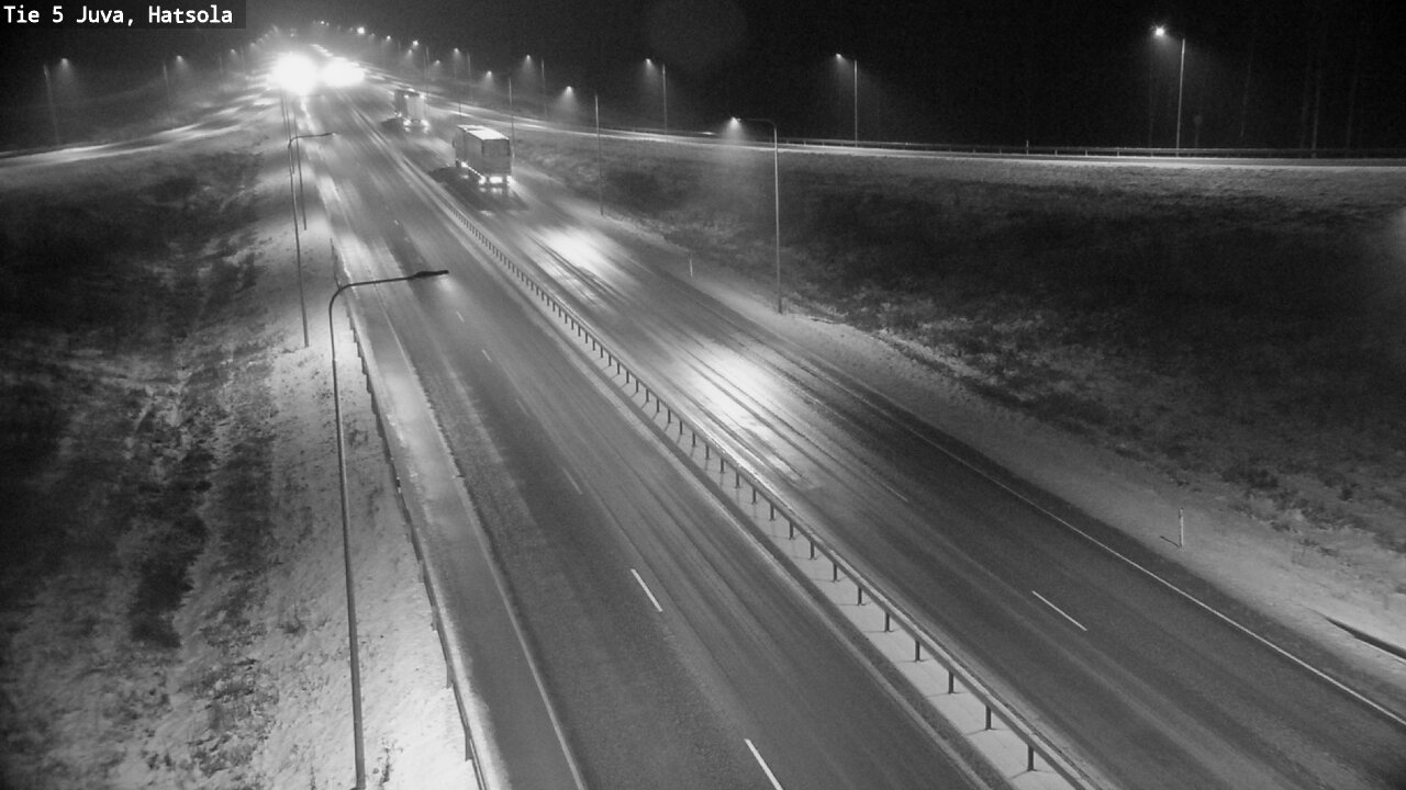 Weather Camera Image Väg 5 Juva, Hatsola, Juva, Etelä-Savo
