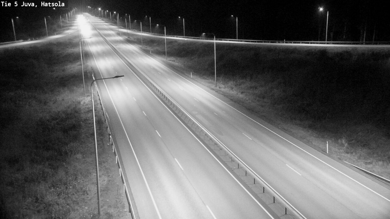 Weather Camera Image Väg 5 Juva, Hatsola, Juva, Etelä-Savo