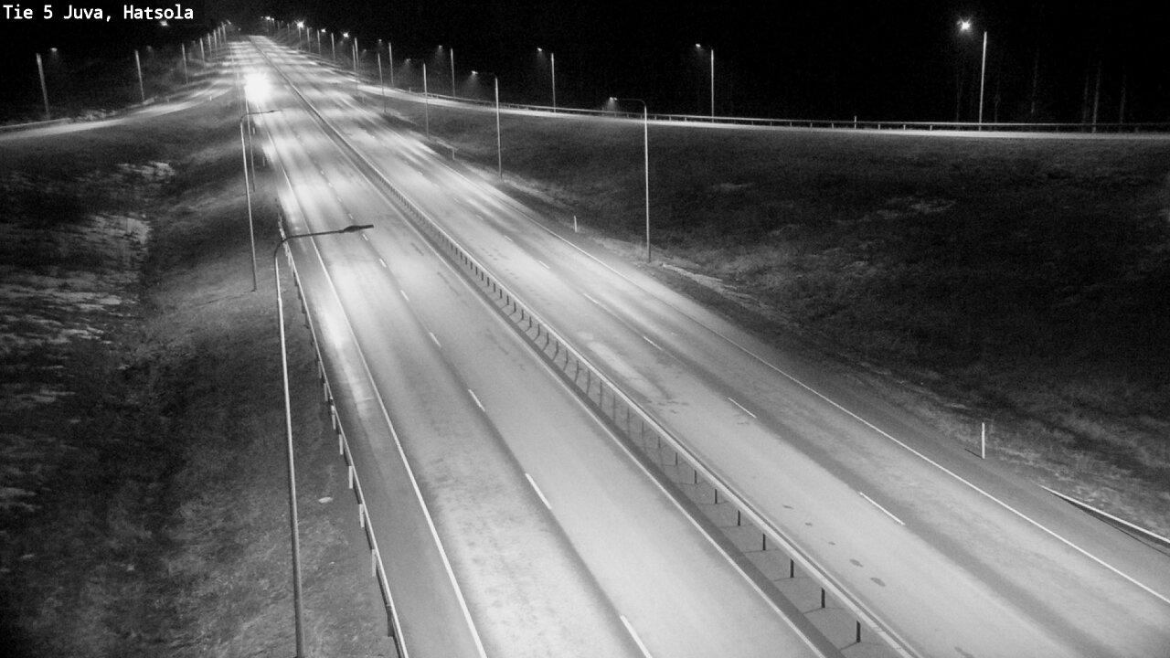 Weather Camera Image Road 5 Juva, Hatsola, Juva, Etelä-Savo