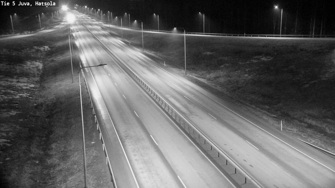 Weather Camera Image Road 5 Juva, Hatsola, Juva, Etelä-Savo