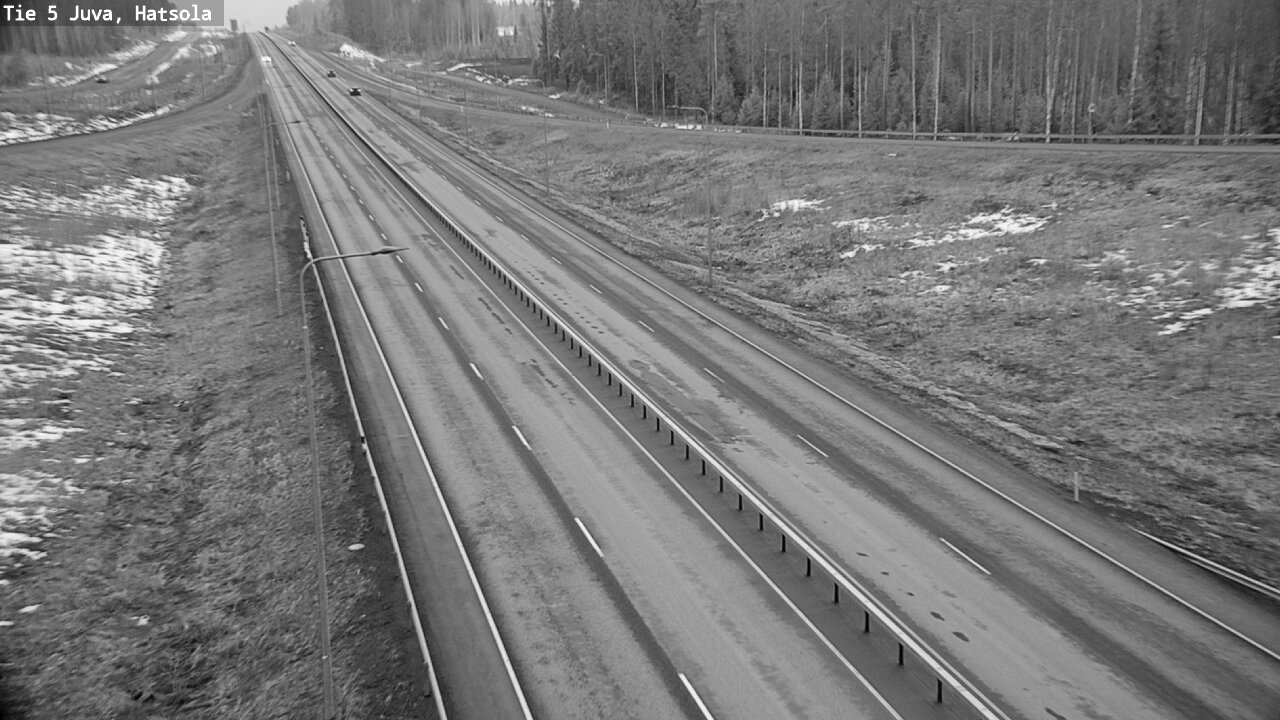 Weather Camera Image Road 5 Juva, Hatsola, Juva, Etelä-Savo