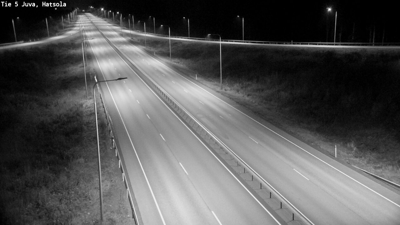 Weather Camera Image Väg 5 Juva, Hatsola, Juva, Etelä-Savo